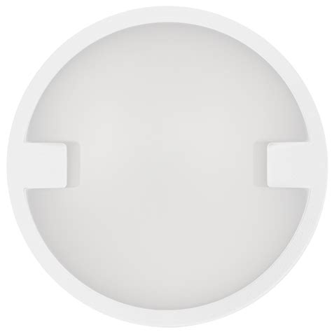 Plafón de LED estanco IP65 redondo blanco 12W 4000K luz neutral 220