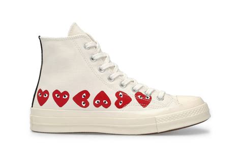 Converse X Comme Des Gar Ons Play Nouvelle Collection