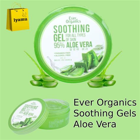 Ever Organics Soothing Gels Aloe Vera Lazada PH