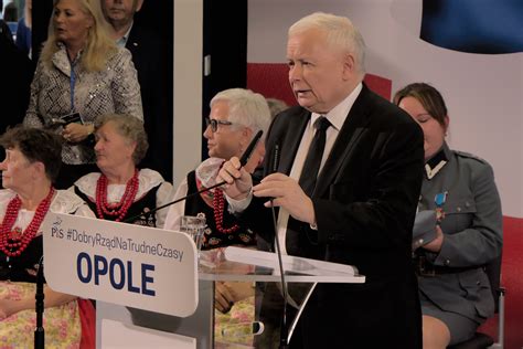 Jarosław Kaczyński w Opolu stawką wyborów będzie prawda i Radio Opole