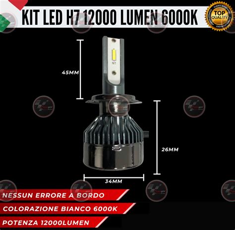 CONVERSIONE FARI FULL LED FIAT TIPO CON FARI LENTICOLARI CANBUS 6000K