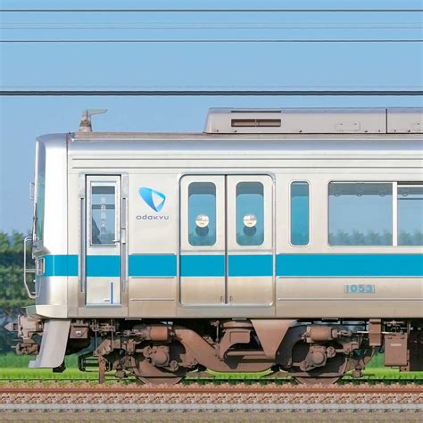 小田急1000形クハ1053の側面写真｜railfilejp｜鉄道車両サイドビューの図鑑