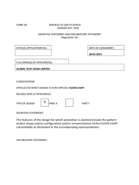 Fillable Online Definitive Statement And Explanatory Statement Fax