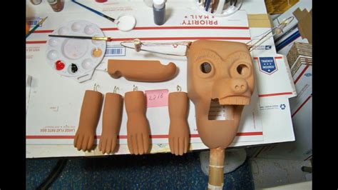 Max Part 33 How To Make A Ventriloquist Dummy Figure Out Of Wood