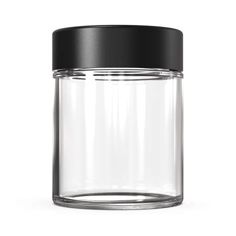 4oz Clear Glass Jar — Tree Hugger Containers