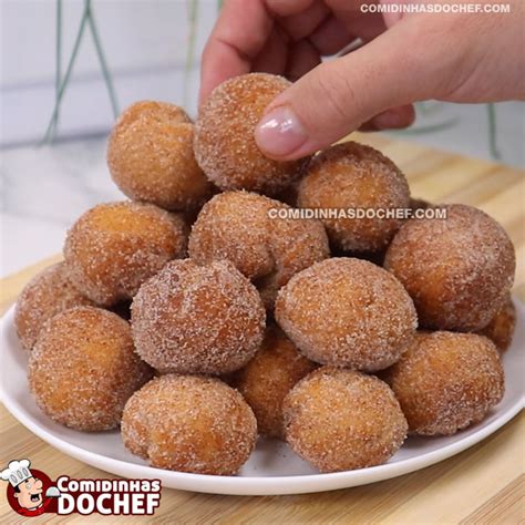 Bolinho De Chuva Sequinho E Crocante Comidinhas Do Chef