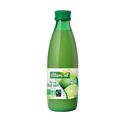 Mini Pur Jus De Citron Vert Bio équitable Vitamont