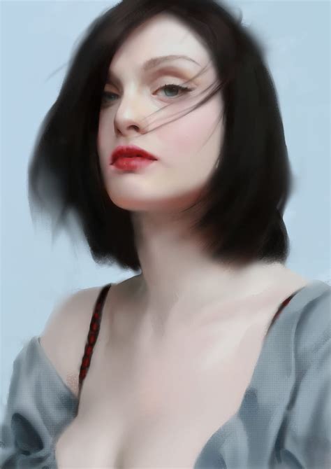 2k Free Download Illustration Short Hair Women Portrait Vertical Artwork Digital Art Hd