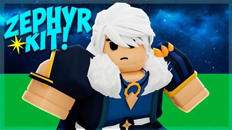 Playing With Zephyr Kit Because I Rented It Roblox Bedwars Youtube