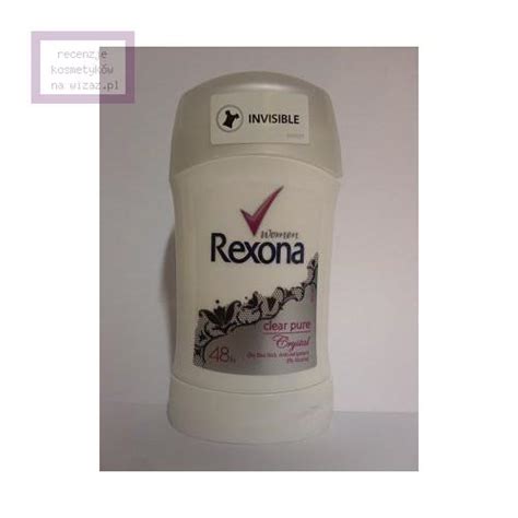 Rexona Women Crystal Clear Pure 24H Stick Antyperspirant W Sztyfcie