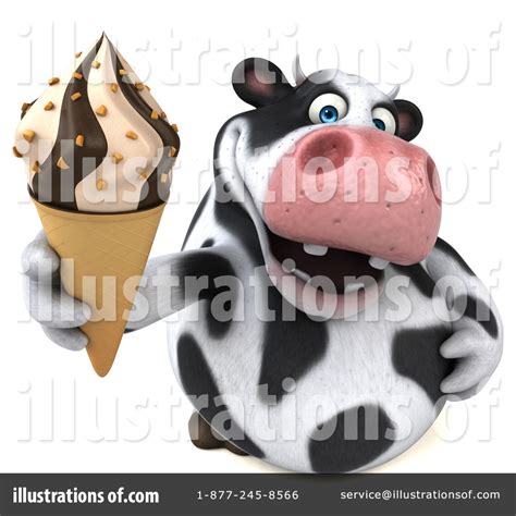 Holstein Cow Clipart #1442479 - Illustration by Julos