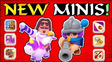 New Minis Musketeer Prince Gameplay Clash Mini Update Sneak Peek