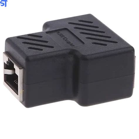 Adaptador Duplicador Para Cabo De Rede Rj45 3 Entradas Fêmeas SobralTech