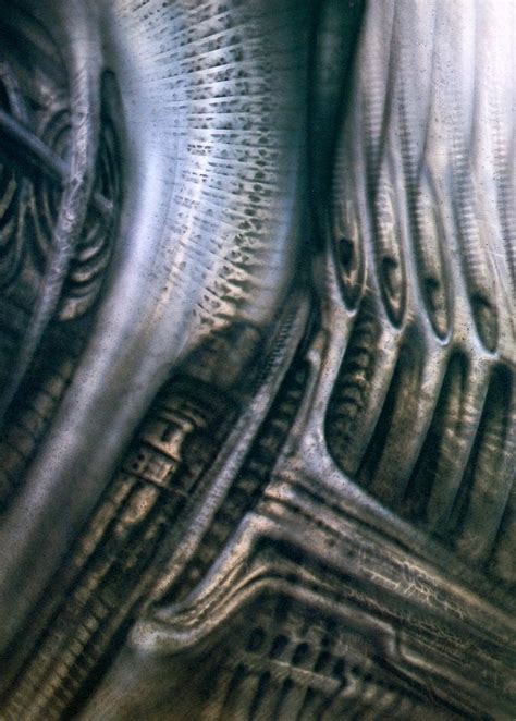 永 • Biomechanical Landscape - by H.R. Giger