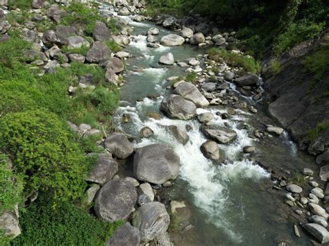 Scenic River Meandering Through A Picturesque Landscape Stock Image