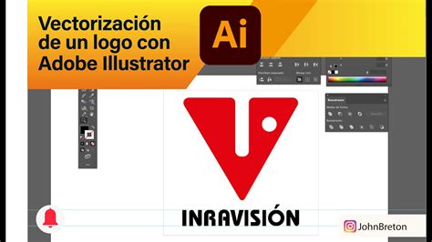 Vectorizaci N De Un Logo Mediante Adobe Illustrator Youtube