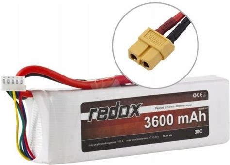 Pakiet Redox Lipo Mah Xt Akumulator Ceny I Opinie Ceneo Pl