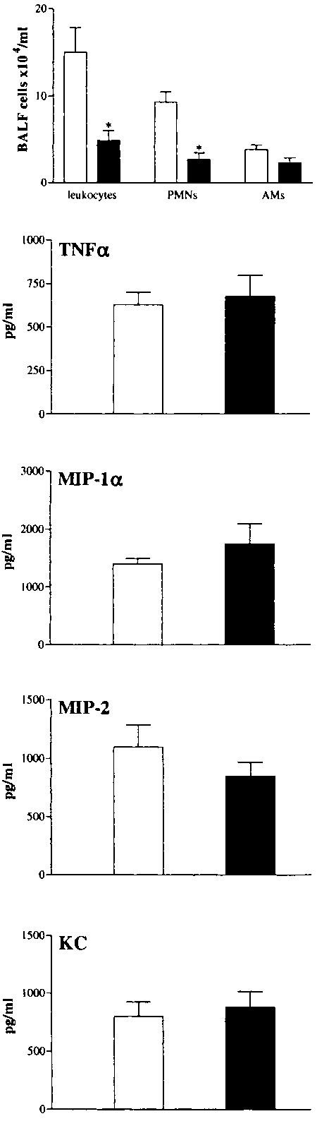 Effect Of Pepg On Cellular Composition And Cytokine And Chemokine