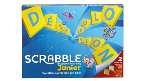 Spole Ensk Hra Scrabble Junior Mattel Levn Kupi Cz