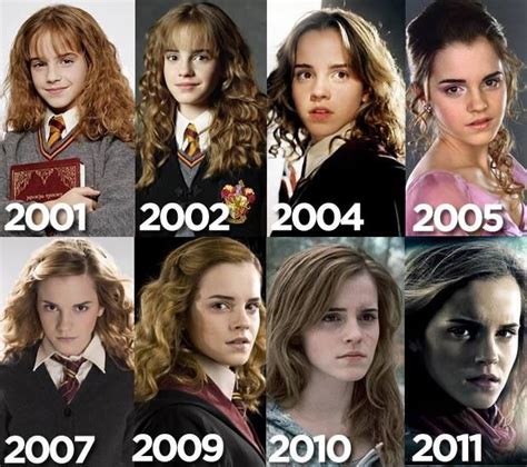 Emma-Harry Potter over the years - Emma Watson Fan Art (38493403) - Fanpop