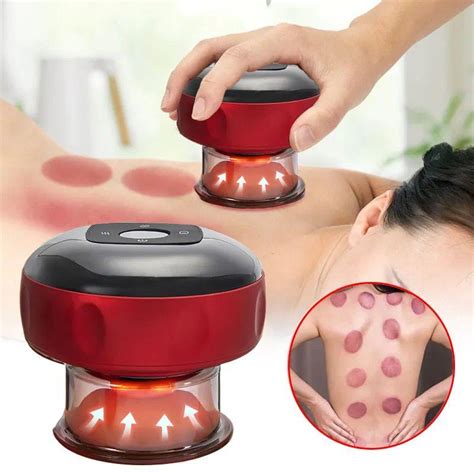 Ventosaterapia Massagem El Trica Cupping Copo De V Cuo