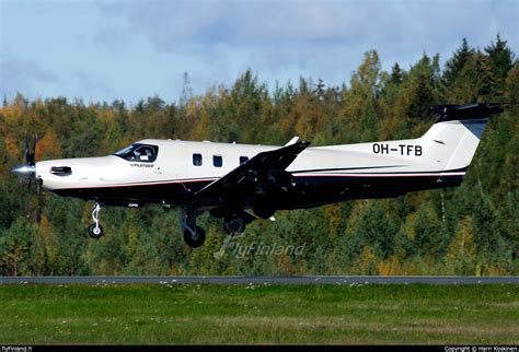 Oh Tfb Pilatus Pc Ngx Diamond Sky Flyfinland Fi