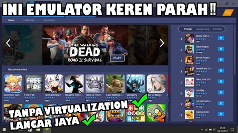 Emulator Android Super Ringan Untuk Laptop Dan Pc Spek Kentang Tanpa