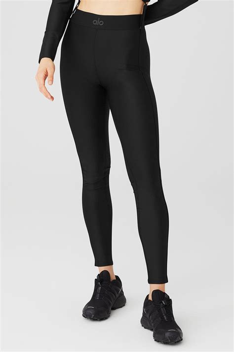 Alo Yoga Alo Yoga Airlift High Waist Infinity Legging In Black Lyst