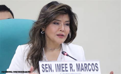 Sana All Imee Marcos Dont Let Us Choose Between Us China