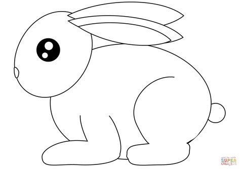 21 Pictures Of Bunny Rabbits To Color Free Coloring Pages