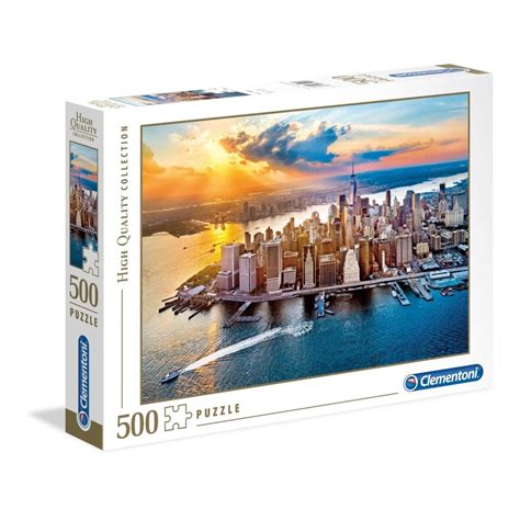 PUZZLE 500 HQ New York CLEMENTONI 6 95 Puzzles MundilarKasa