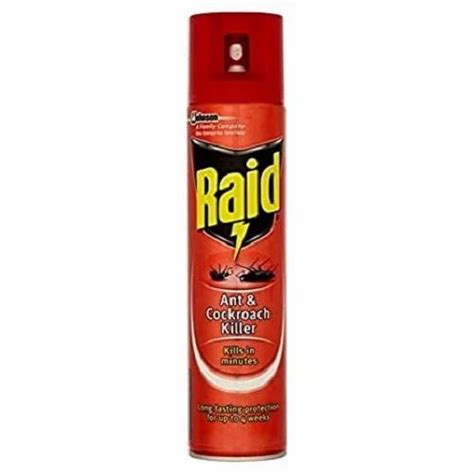 raid ant cockroach killer ml packaging type box  bottle