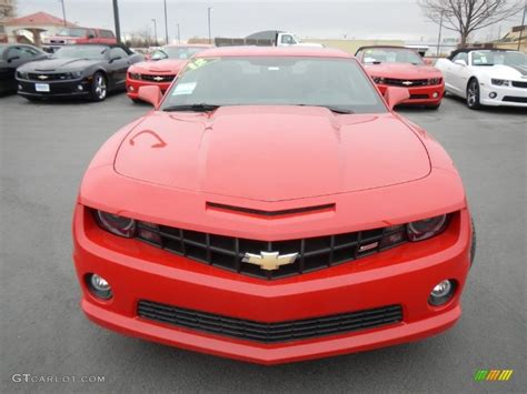 Victory Red Chevrolet Camaro Ss Rs Coupe Photo