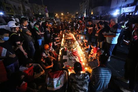 Photos A Month Of Anti Government Protests In Iraq The Atlantic