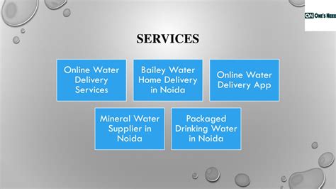 Ppt Mineral Water Suppliers In Greater Noida Powerpoint Presentation