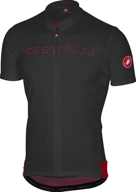 Castelli Prologo V Cycling Jersey Short Sleeve Black