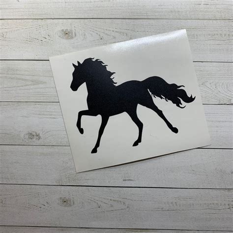 Mustang Horse Decal Mustang Horse Sticker Horse Decoration Wild Horses ...