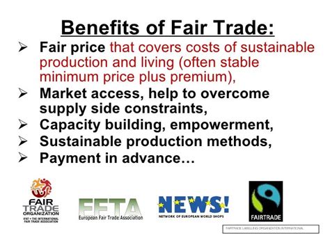 Fair Trade A Tool For Creating Greater Market Access For Acp Small P