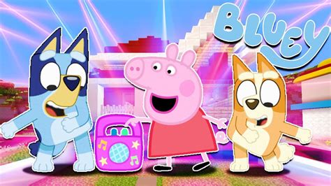 Bluey Bingo Y Peppa Pig Se Van De Fiesta Las Aventuras De Bluey En