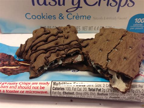 Crazy Food Dude Review Kelloggs Special K Cookies And Creme Pastry Crisps