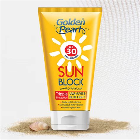 Golden Pearl Sunblock SPF30 120ml Trynow Pk