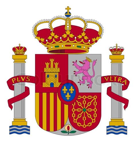 Coat of arms of Spain vector ... | Stock vector | Colourbox