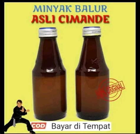 Minyak Urut Balur Cimande ORIGINAL 150ML Lazada Indonesia