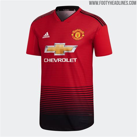 Manchester United 18-19 Home Kit Revealed - Footy Headlines