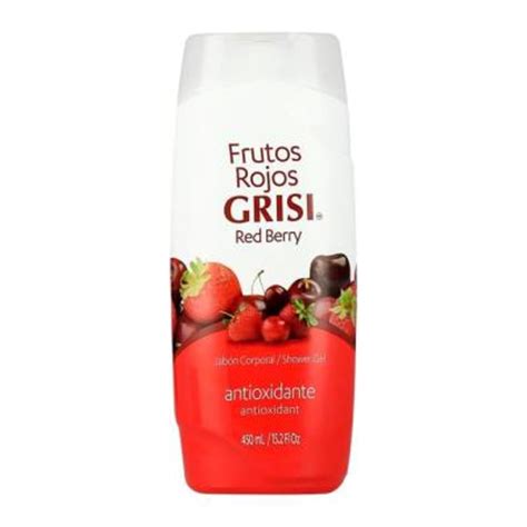 Jabón líquido corporal Grisi frutos rojos antioxidante 450 ml Walmart