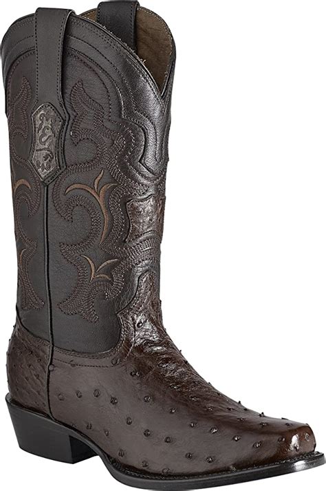 Botas Vaqueras Exoticas De Avestruz Original Para Hombre Centenario