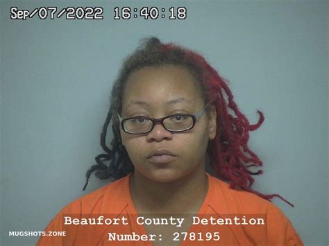 Courtney Ciria Reaves 09 07 2022 Beaufort County Mugshots Zone