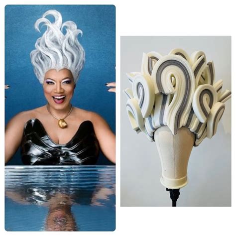 Octopus Wig Ursula Etsy In 2022 Foam Wigs Wigs Funky Colour