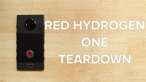 Red Hydrogen One Teardown Youtube