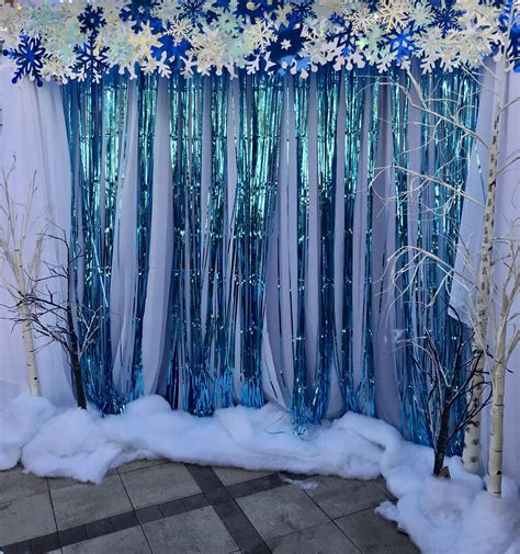 Winter Wonderland Photo Wall Winter Wonderland Decorations Winter